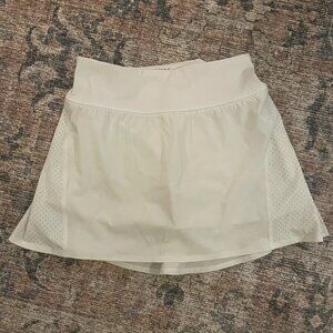 SPANX The Get Moving Skort, White, Small